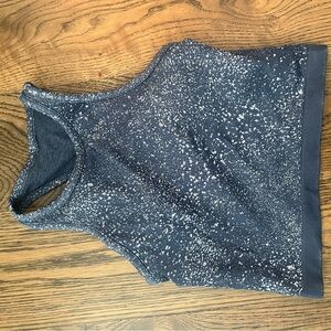 Lululemon Women's Speckled Tank Top - Dark Blue